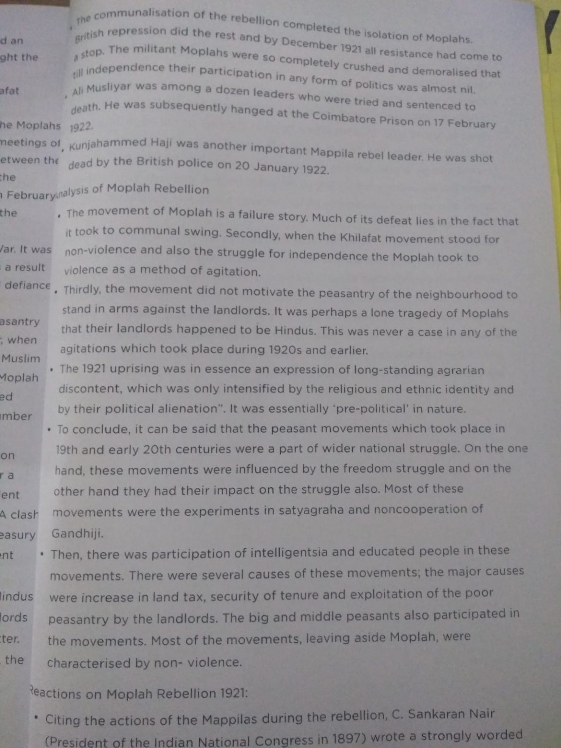 Self Study History Optional Previous year Study Material