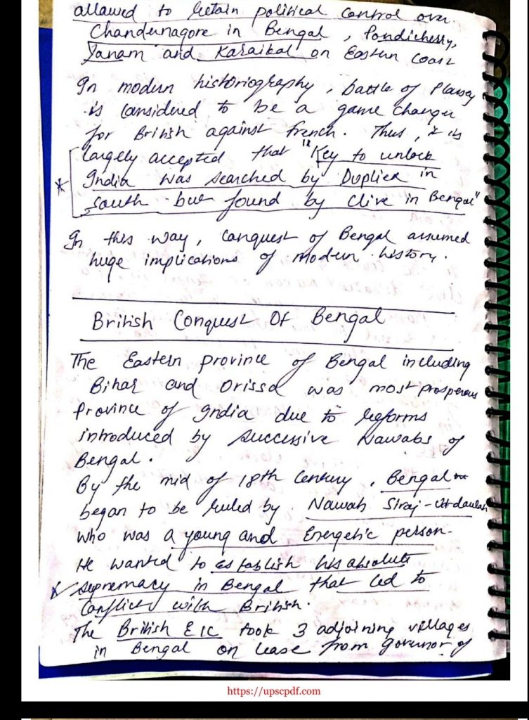 GS Score History Optional Handwritten Class Notes(Including Map ...