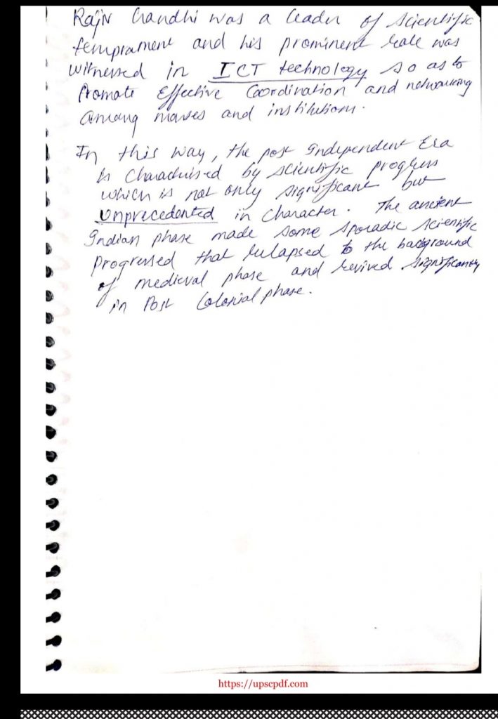 GS Score History Optional Handwritten Class Notes(Including Map ...